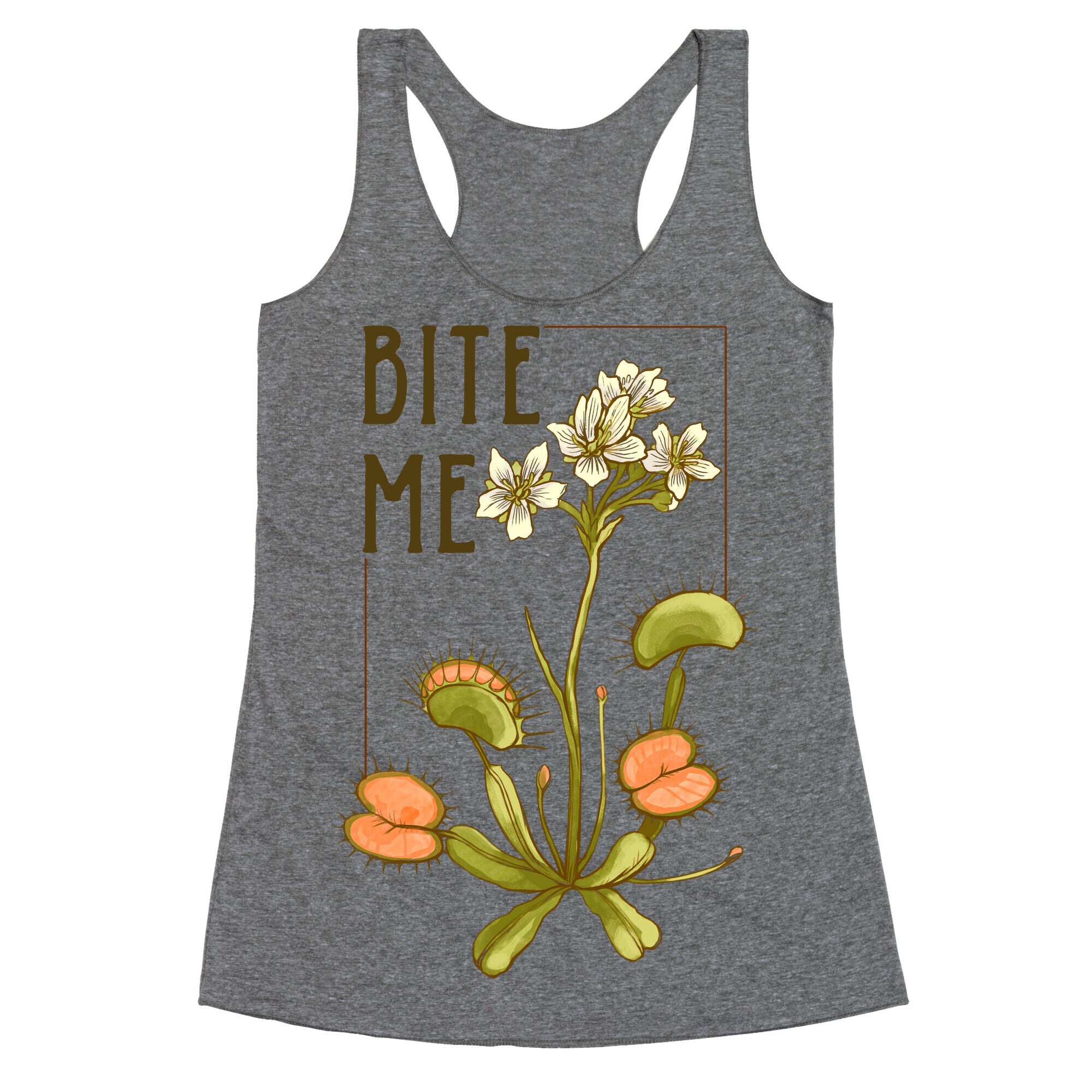 Bite Me Venus Flytrap Racerback Tank